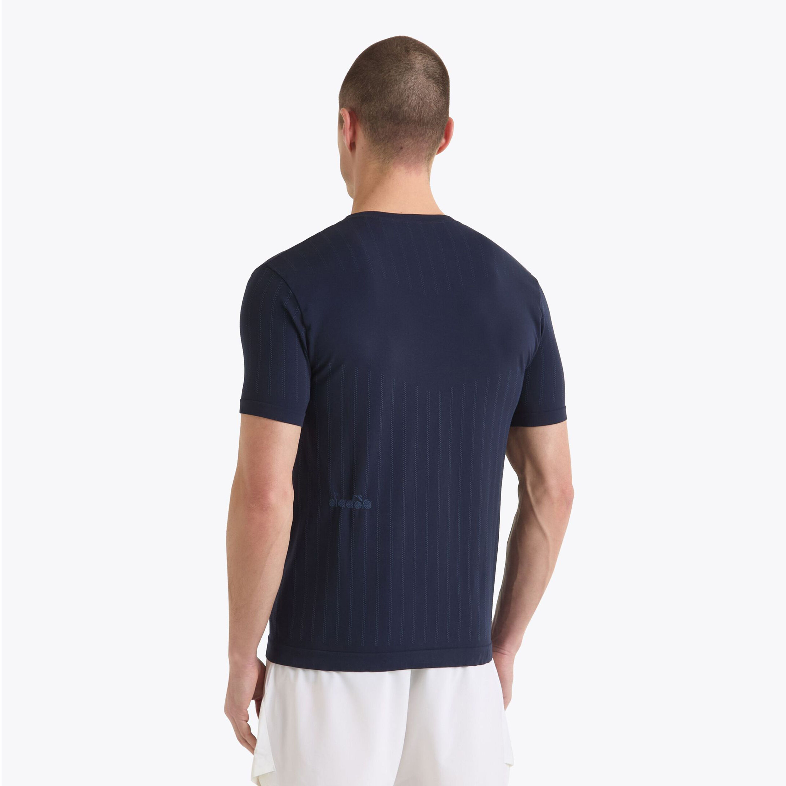 Diadora Icon Stratouno T-shirt Hommes - Bleu Foncé