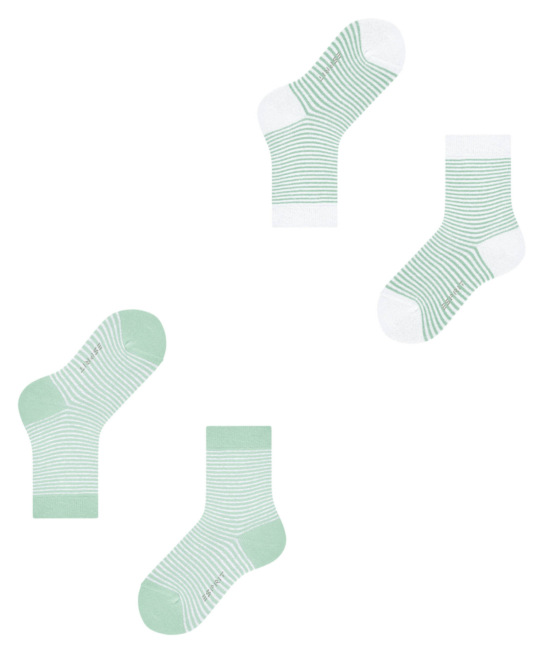 Esprit| Kinder Socken Fine Stripe 2-Pack