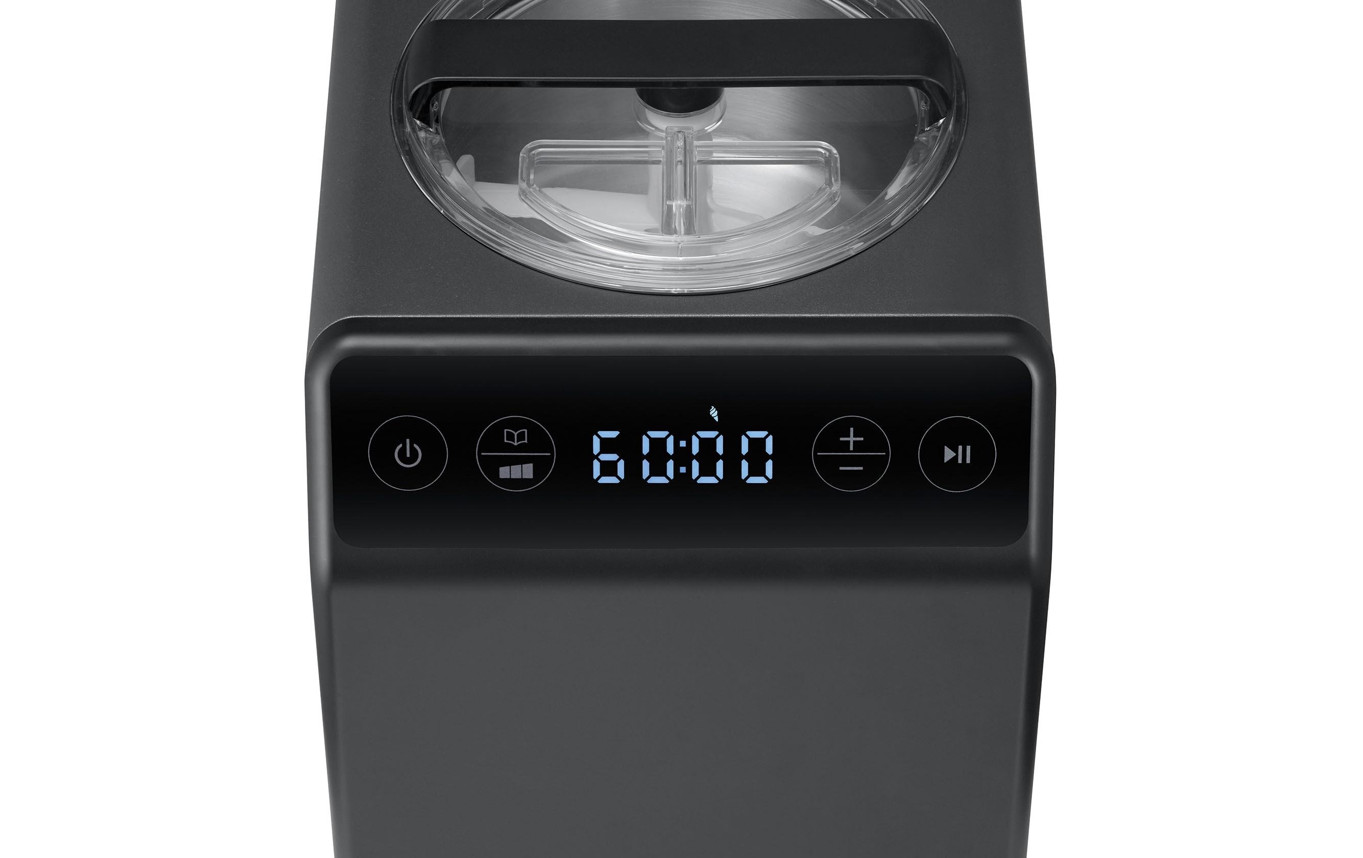 Glacemaschine IM 706 2 l, Schwarz<br>Eismaschine mit Joghurtfunktion