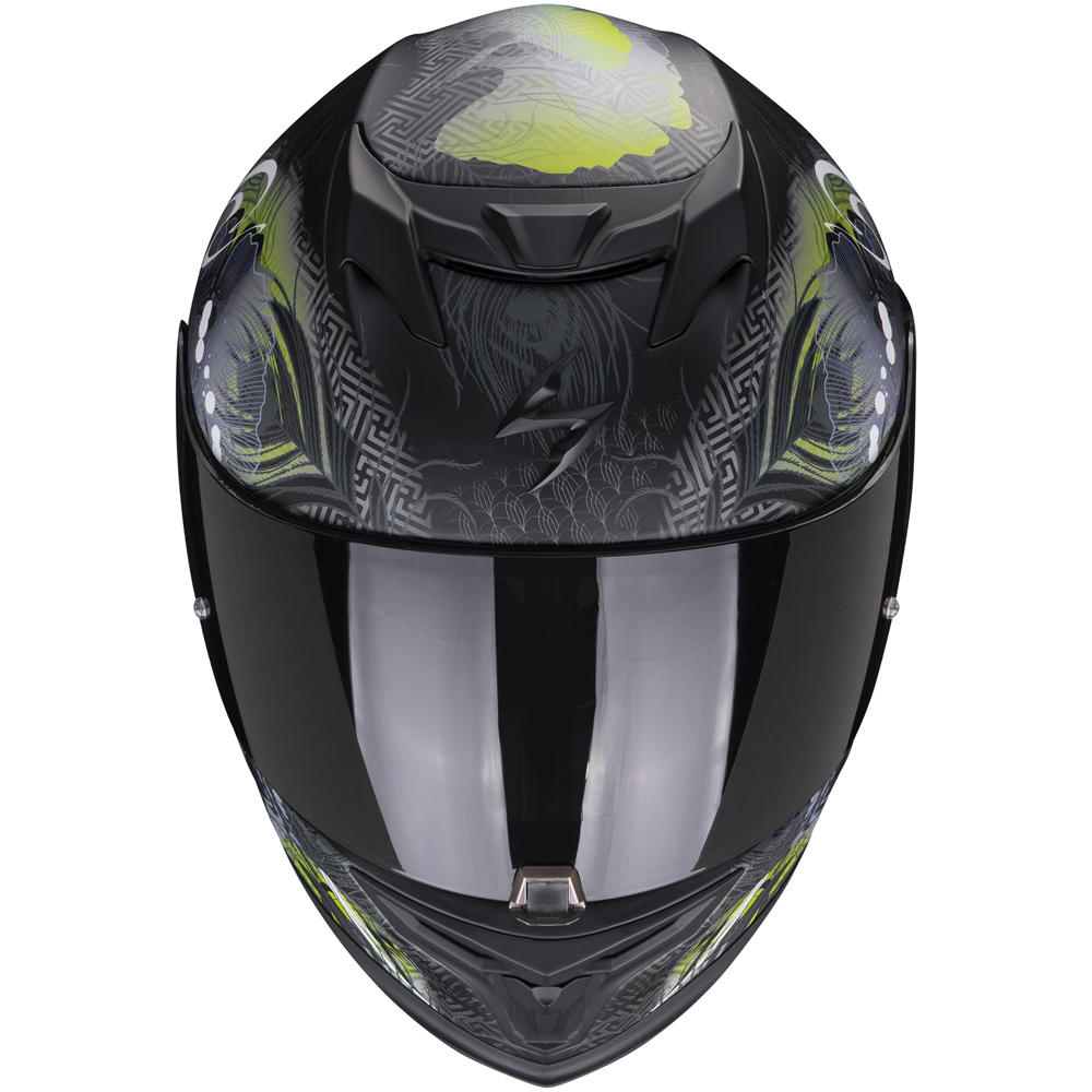 Scorpion - Casque Exo-520 Evo Air Melrose Noir Mat / Jaune