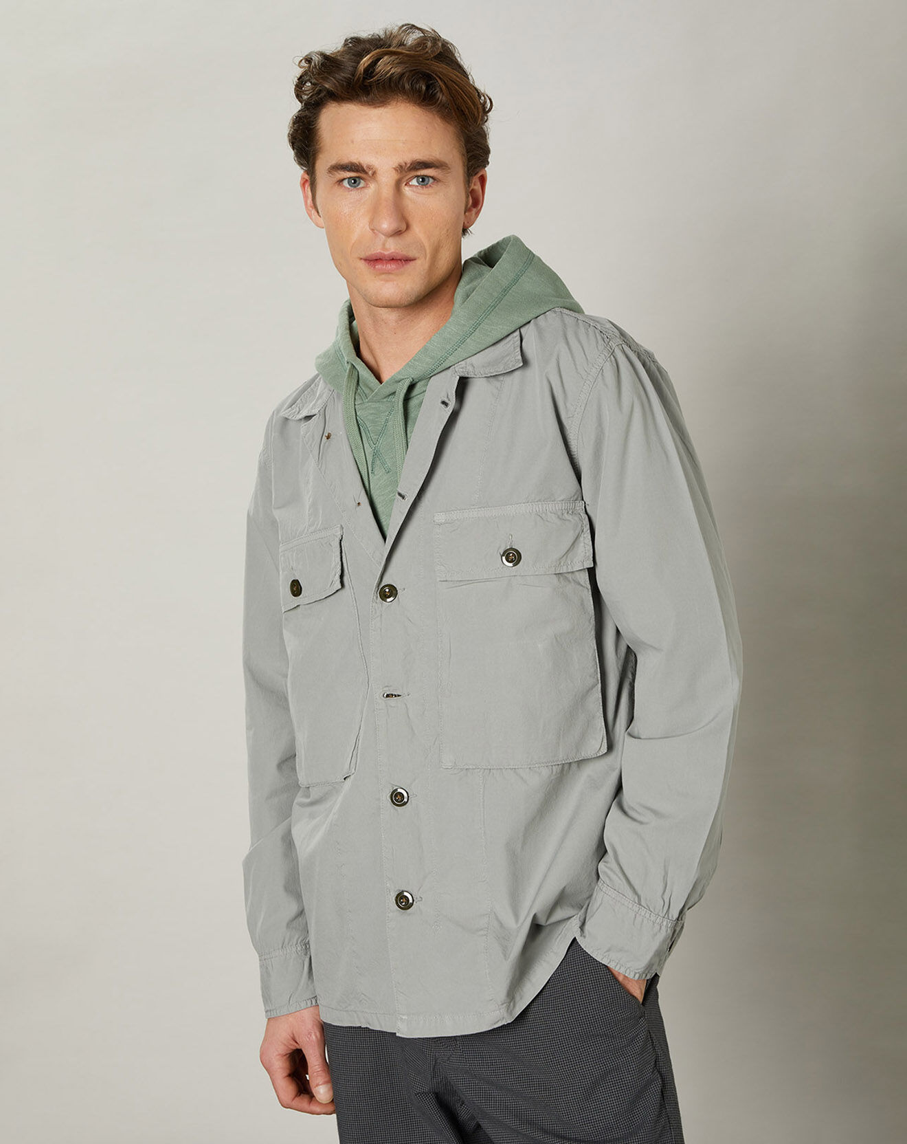 Hartford Veste Darby vert sage
