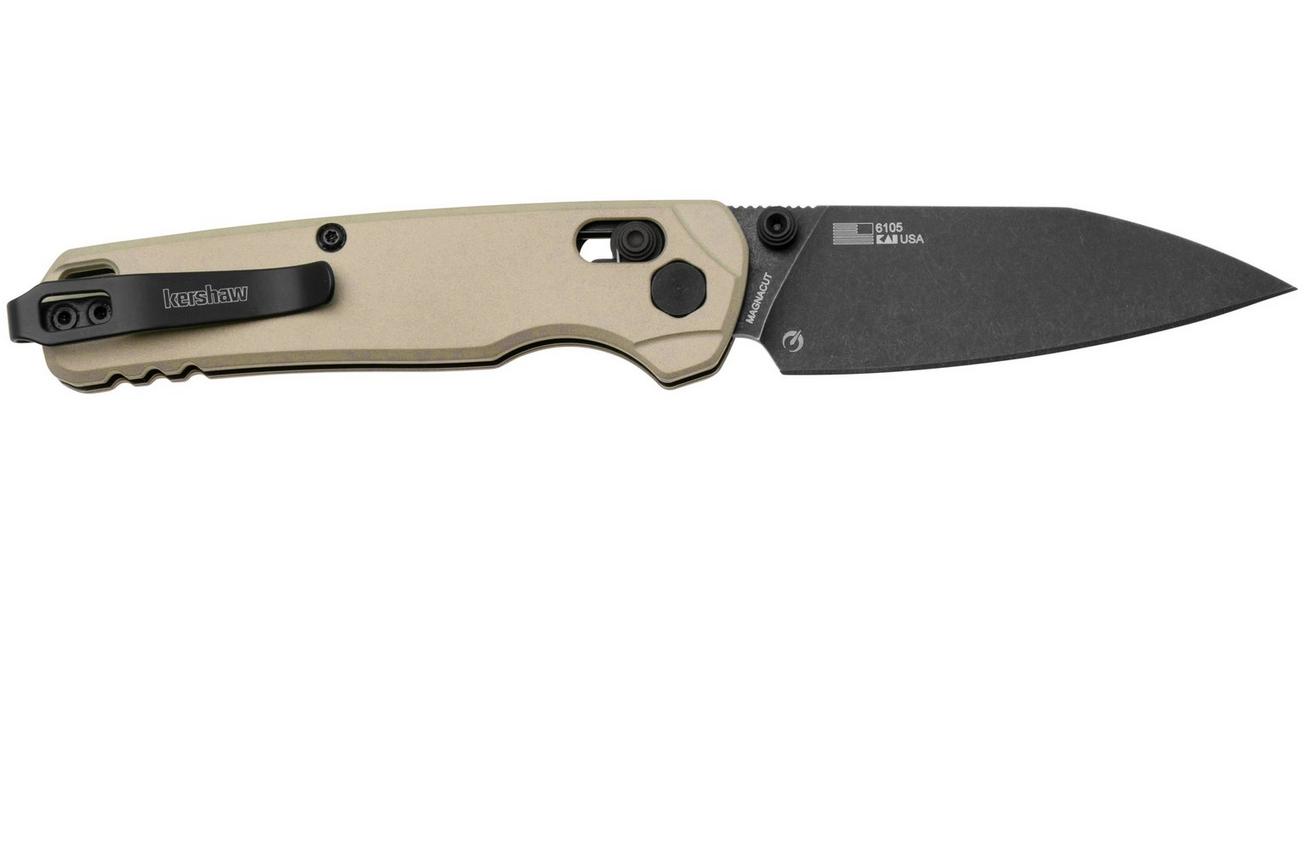 Kershaw Bel Air, 6105, Blackwashed MagnaCut, Aluminium, zakmes