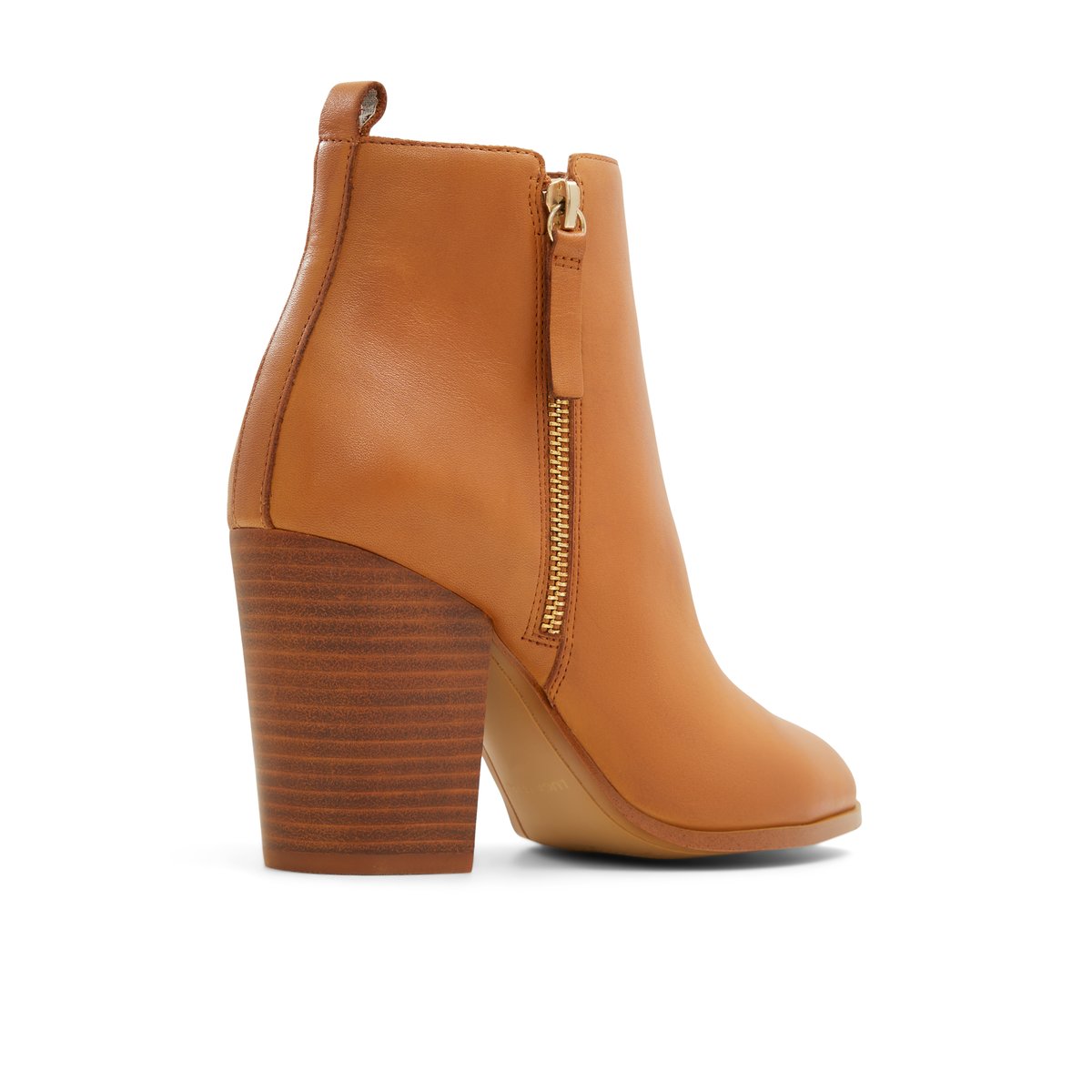 LUCA FERRI-Wylenna-Bottines Habillées - Talon Bloc - Beige Foncé