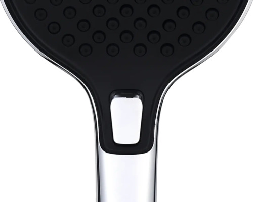 AVITAL BRASLA ronde handdouche Ø 130 mm chroom / zwart