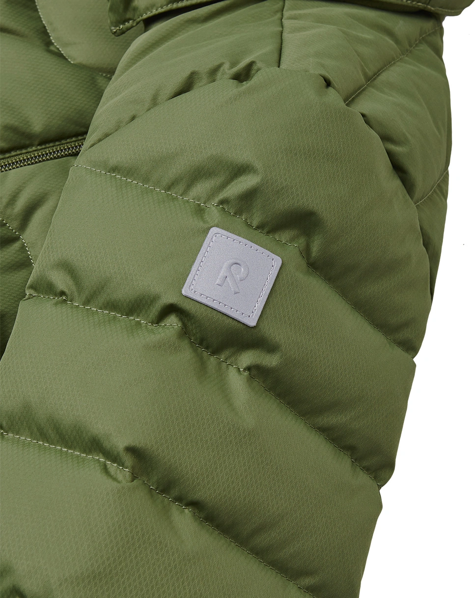 Daunenmantel LOIAA in khaki green