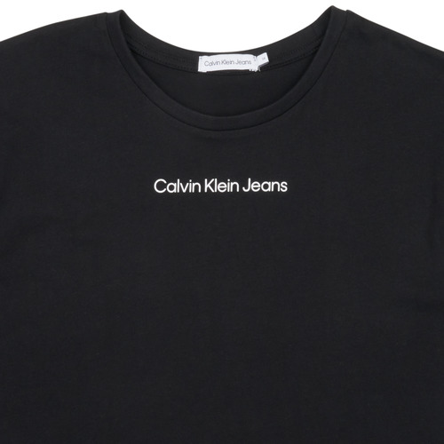 Calvin Klein Jeans - CKJ LOGO BOXY T-SHIRT - Noir