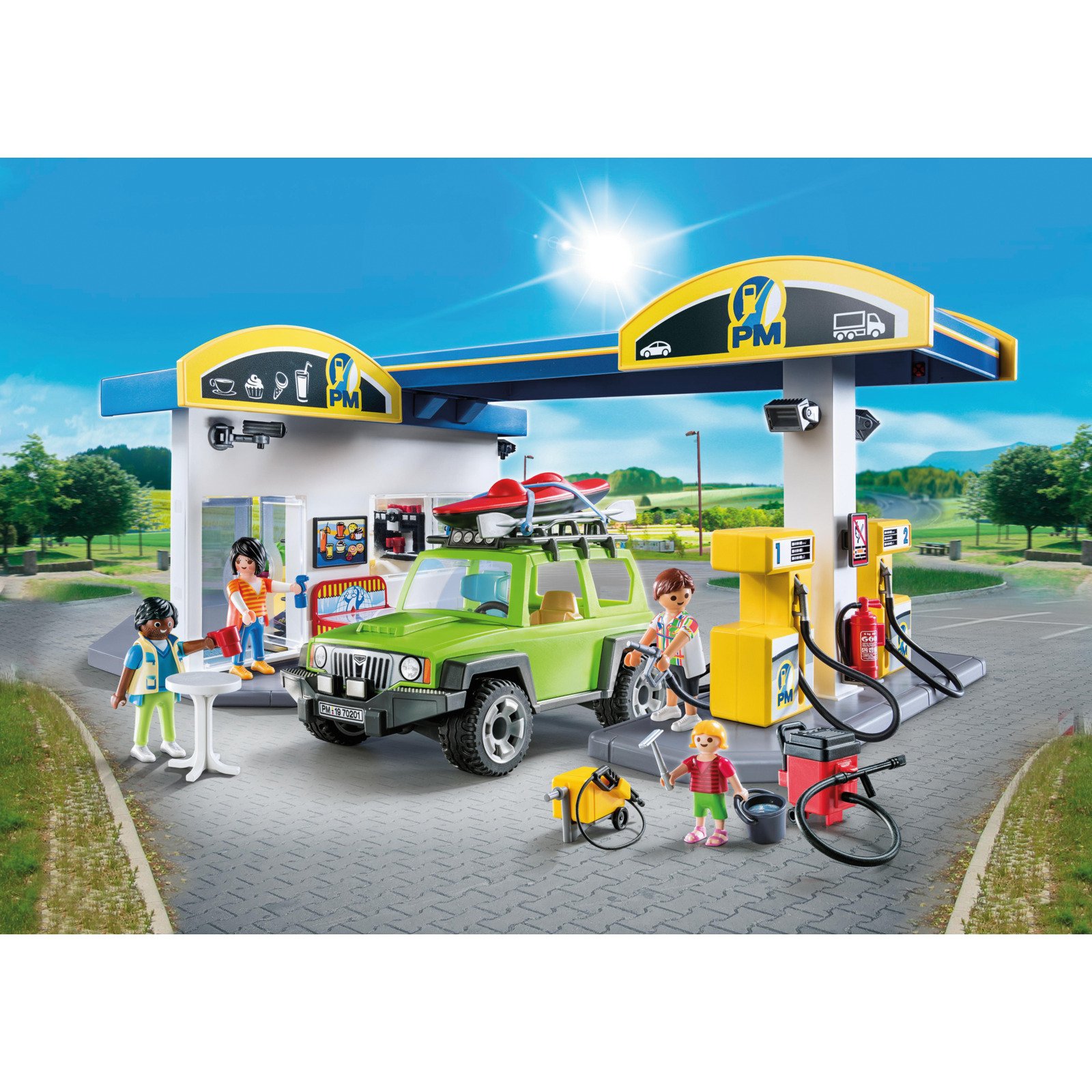 Playmobil Grosse Tankstelle 70201