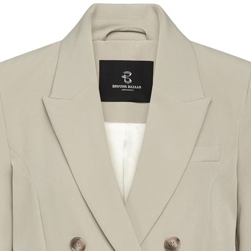 Bruuns Bazaar RubySus Jolo Blazer, Warm Grey, 40