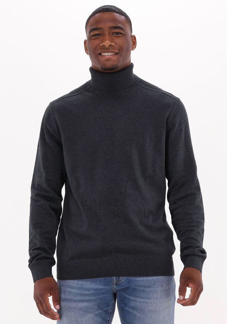 SELECTED HOMME grijze selected homme coltrui slhberg roll neck