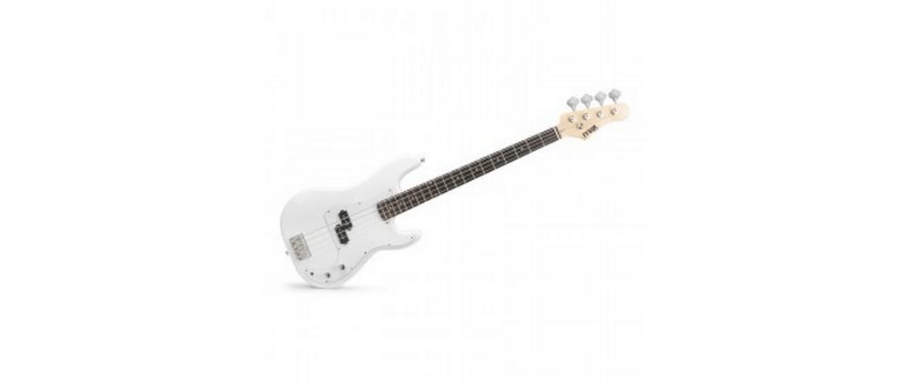 E-Bass GigKit Weiss<br>Bass Gitarrenset