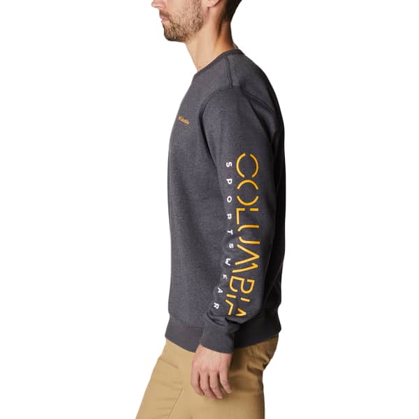 Sweatshirt COLUMBIA LOGO FLEECE CREW SHARK HEATHER