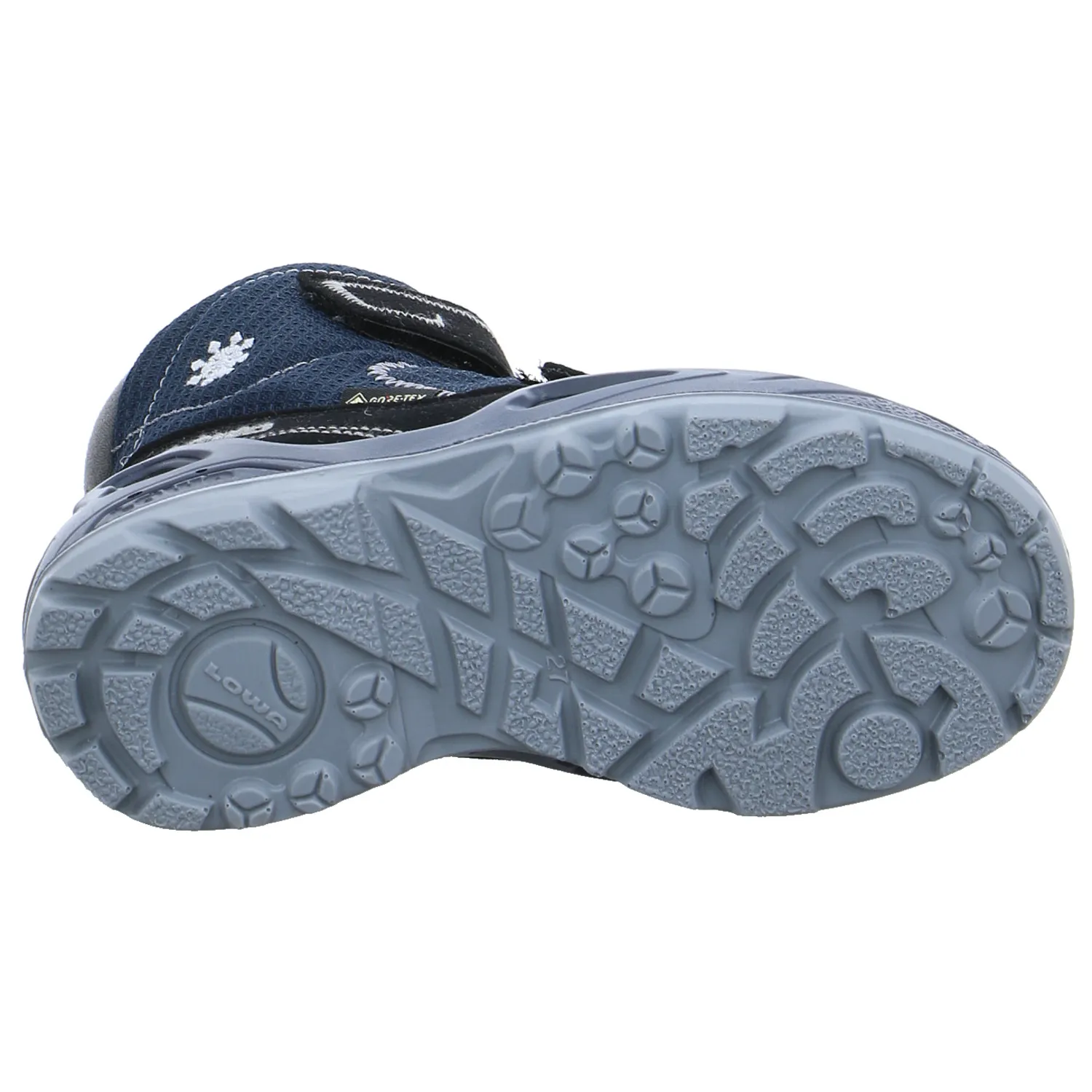 LOWA Kleinkinder-Snowboot  Membran Dunkelblau Synthetik  Winterstiefel Mädchen