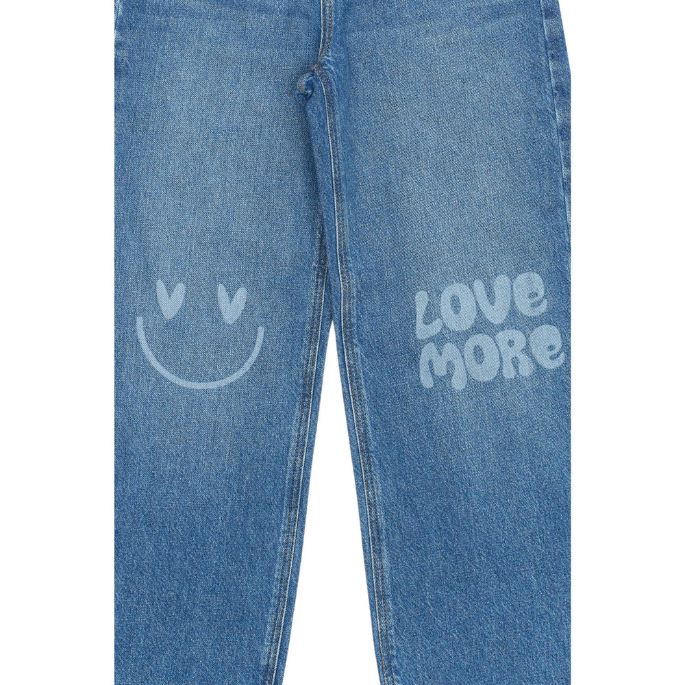 Køb The New Medium Blue Denim TNPurity Wide Jeans