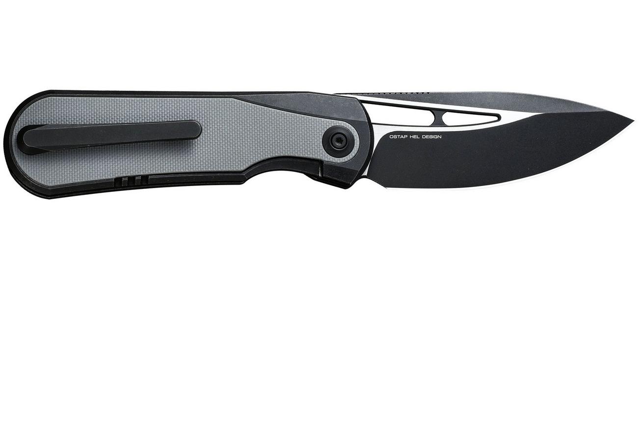 WE Knife Baloo WE21033-1 Titanium/Grey G10, zakmes