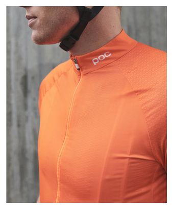 Maillot Manches Courtes POC Essential Road Orange