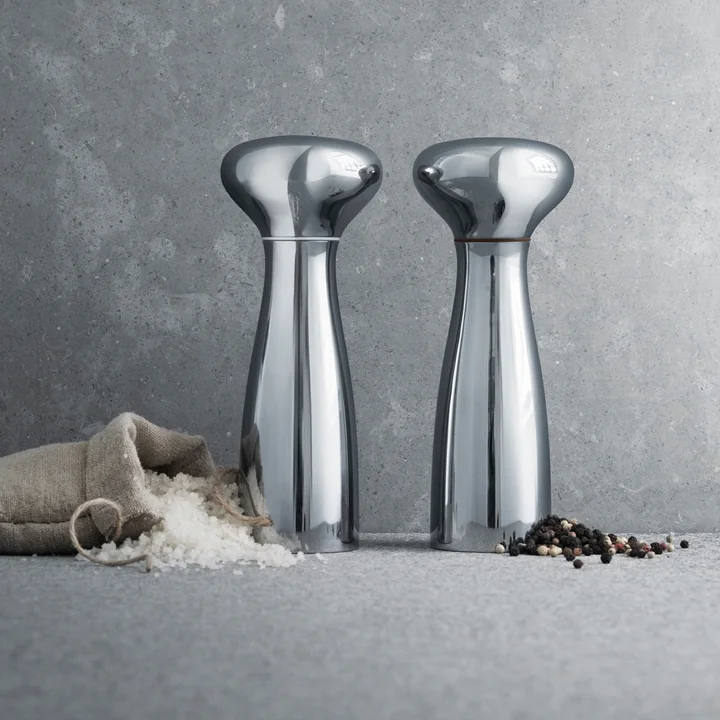 Georg Jensen - Alfredo Salz- und Pfeffermühle, 2er-Set, 11.5 cm