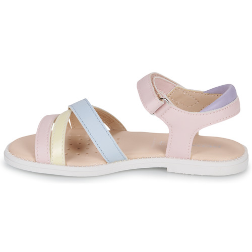 Geox - J SANDAL KARLY GIRL - Rose / Bleu