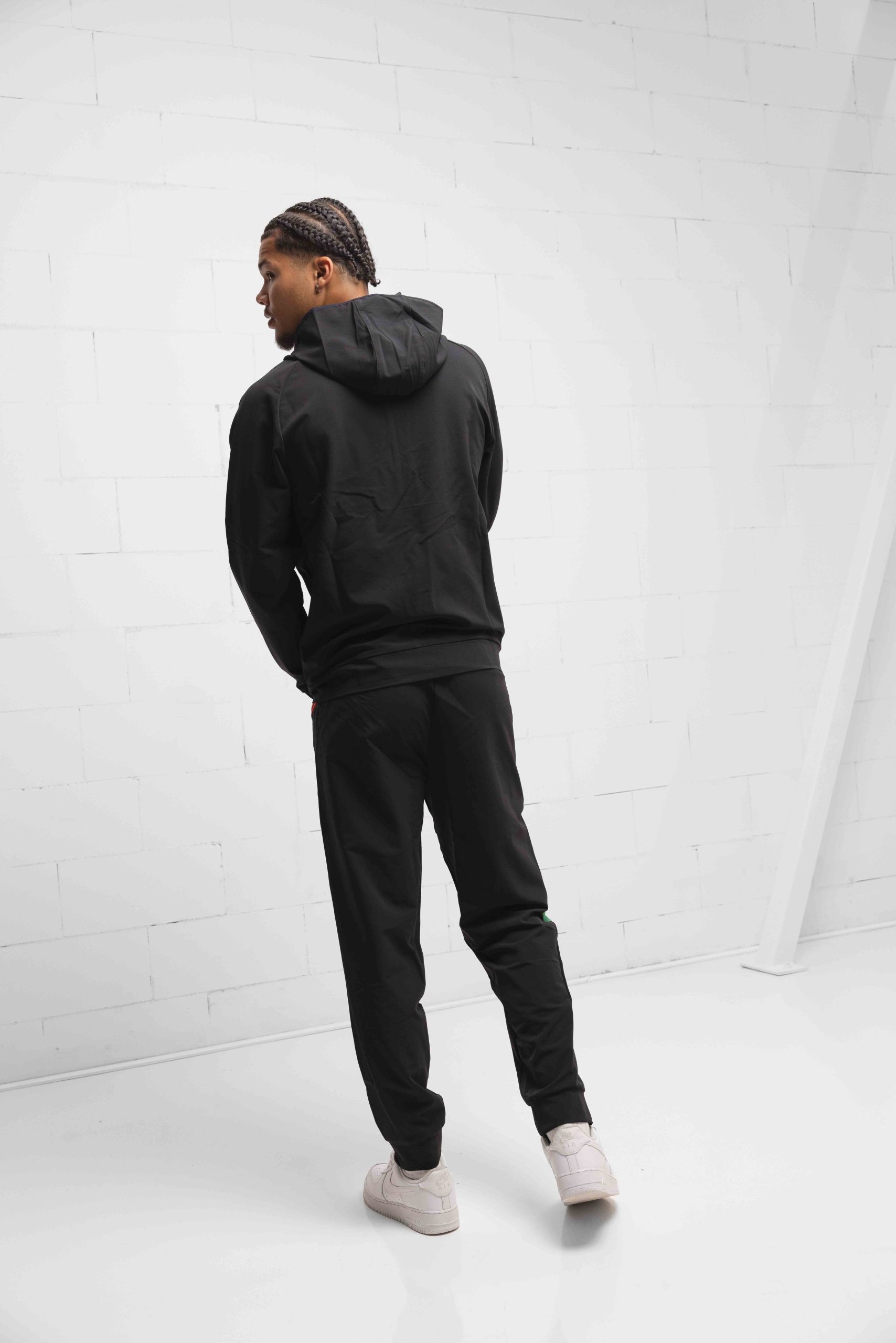 Marokko Tech Woven Trainingspak Senior Zwart