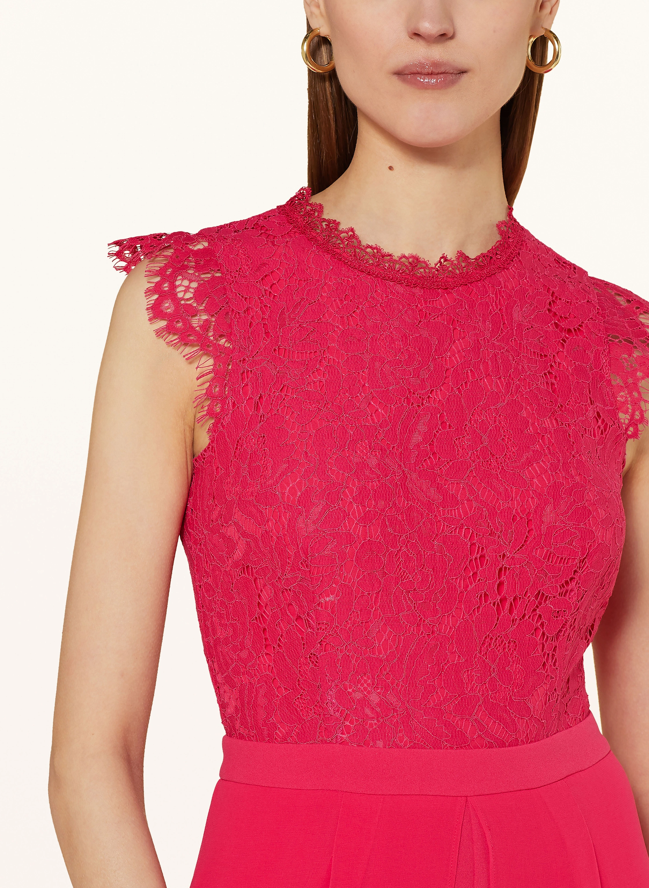 APART Jumpsuit mit Lochspitze