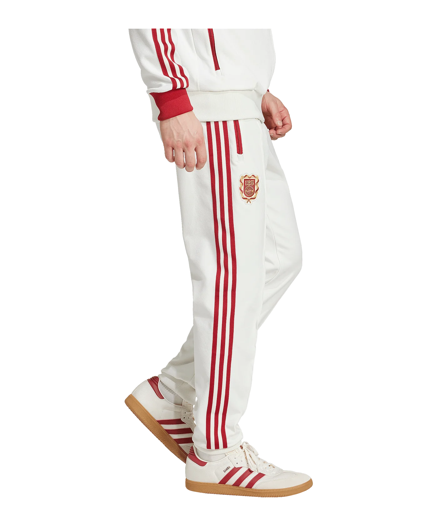 adidas Originals FC Bayern München 125th Anniversary Trainingshose Weiß