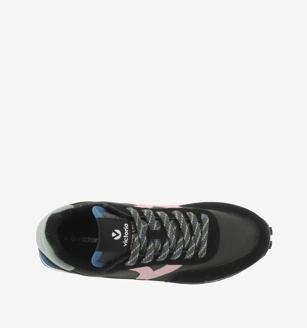 ASTRO COLOURED NYLON SNEAKERNEGRO