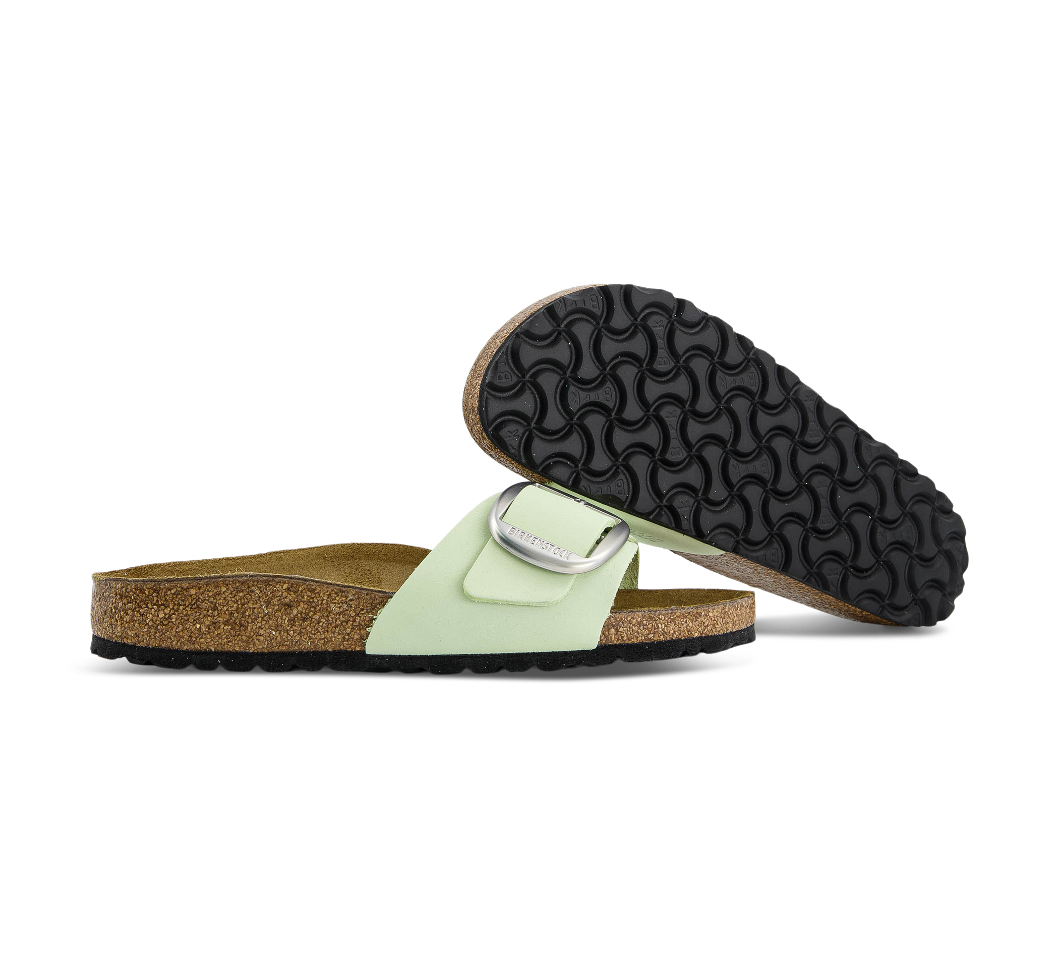 Birkenstock Madird Big Buckle grün