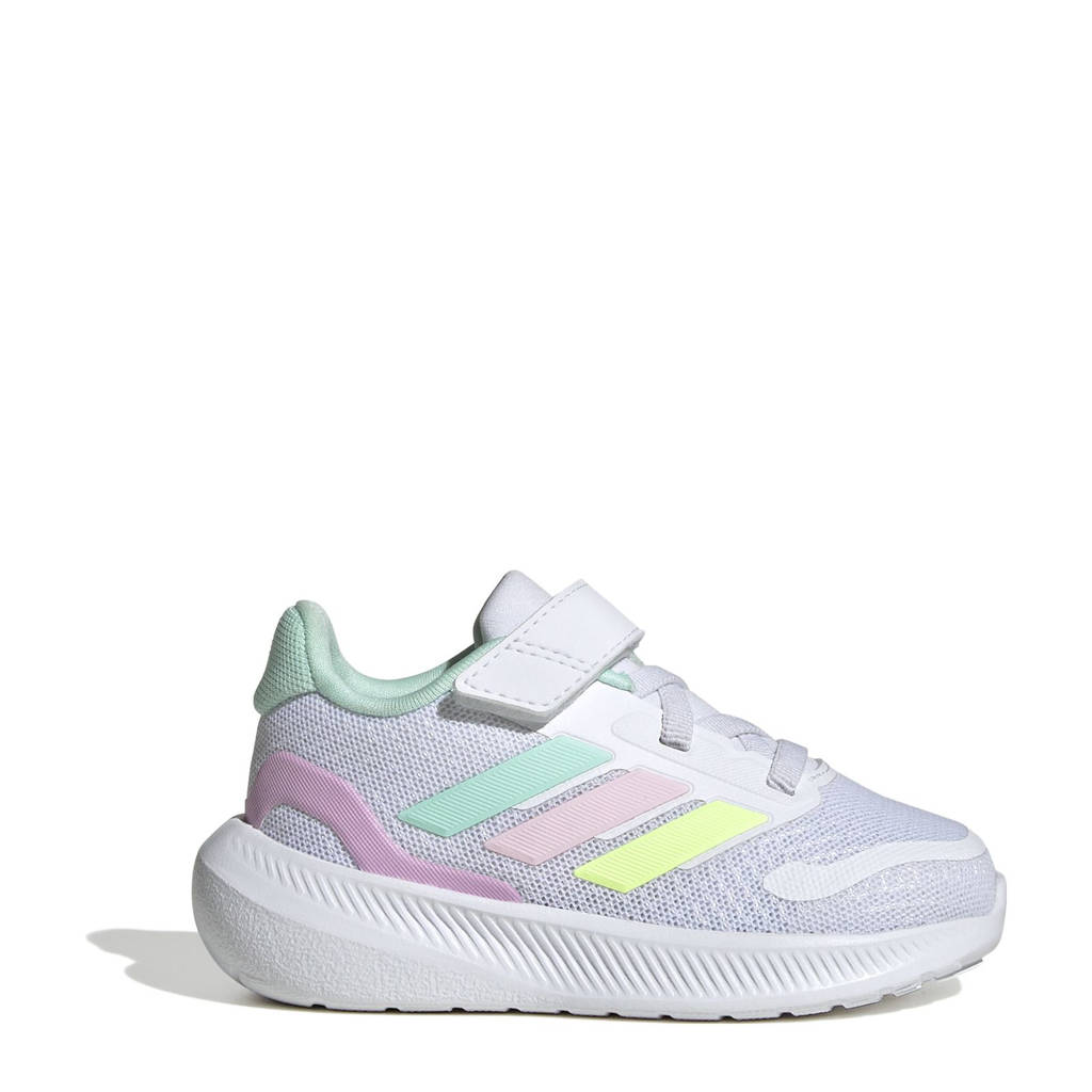 adidas Runfalcon 5sneakers wit/lichtgrijs/lichtroze