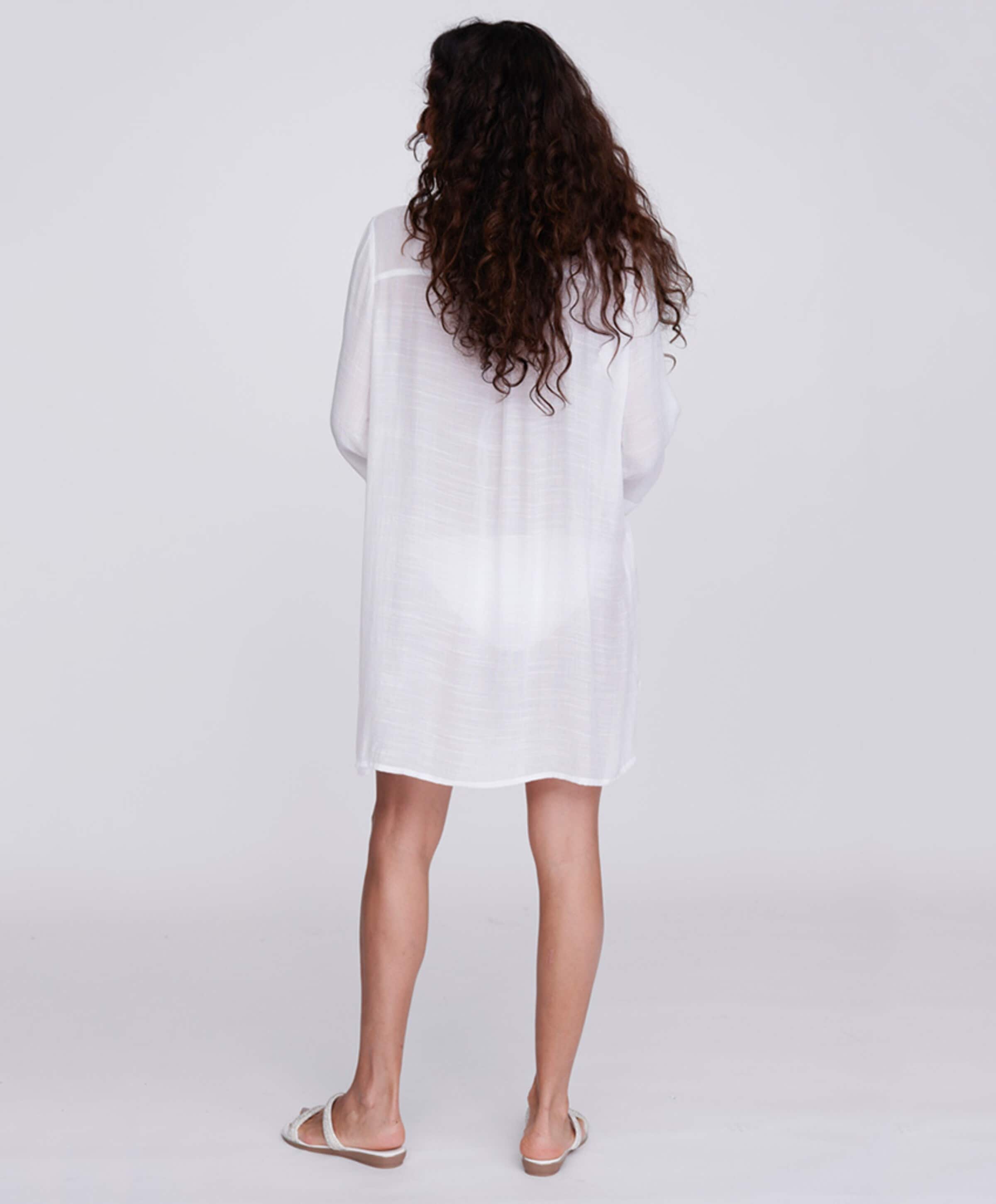 Pia Rossini Dames jurk wit