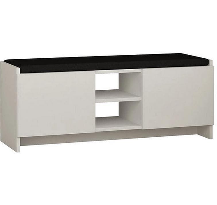 Schuhschrank Zulla 110 x 43 x 37 cm, Weiss<br>Schuhregal