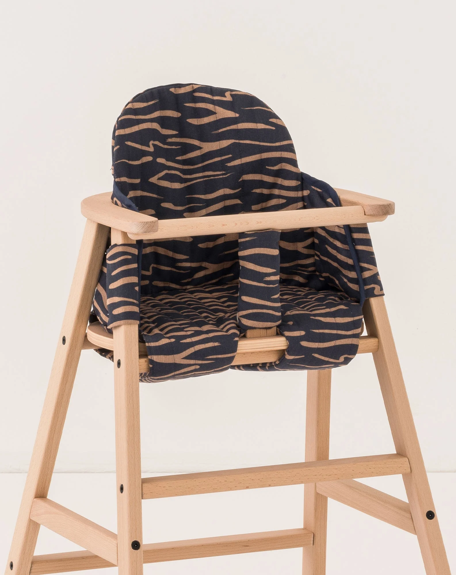 Coussin pour chaise haute growing green | Bleu