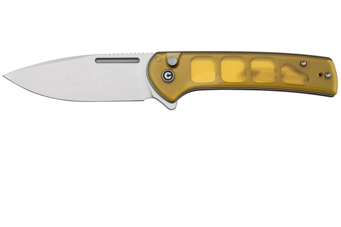 Civivi Conspirator C21006-5 Satin Nitro-V, Polished Ultem, zakmes