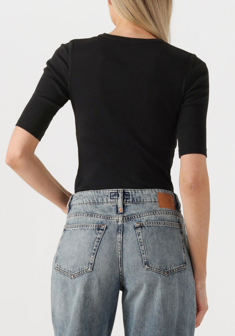 zwarte drykorn t-shirt selay