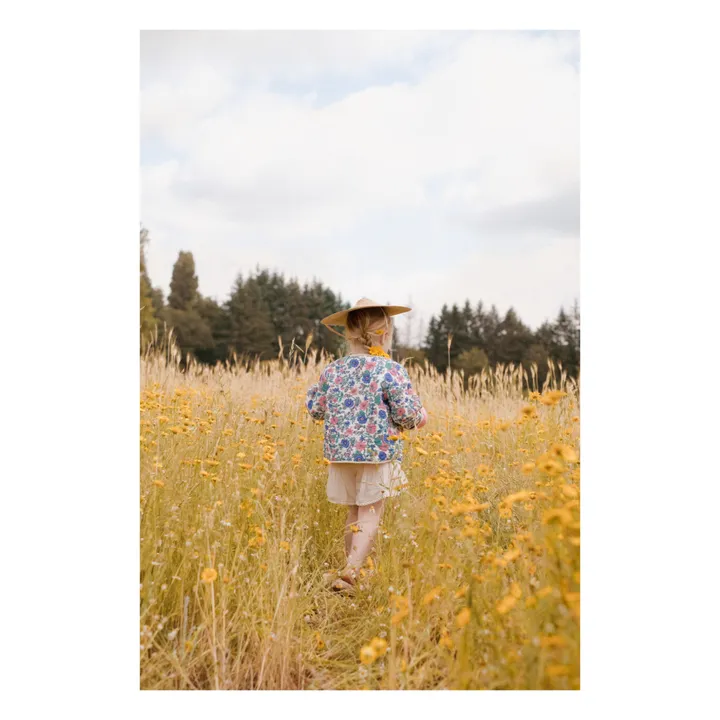 Louise Misha Veste Astrid Fleurie | Bleu