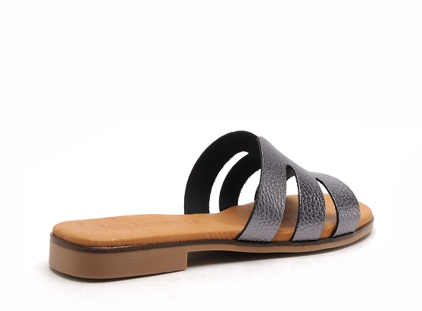 Eva frutos mules et sabots plats femme 3076 bronze