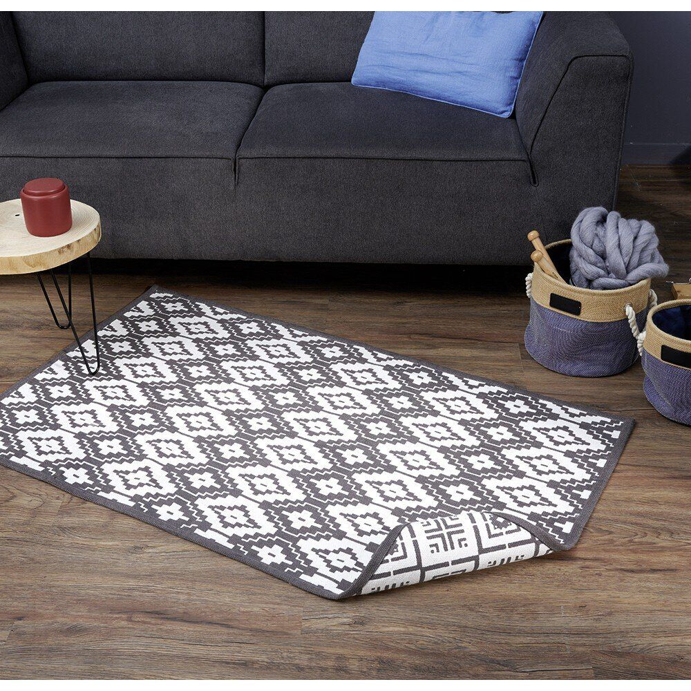 Tapis reversible rectangulaire  cot l120x70