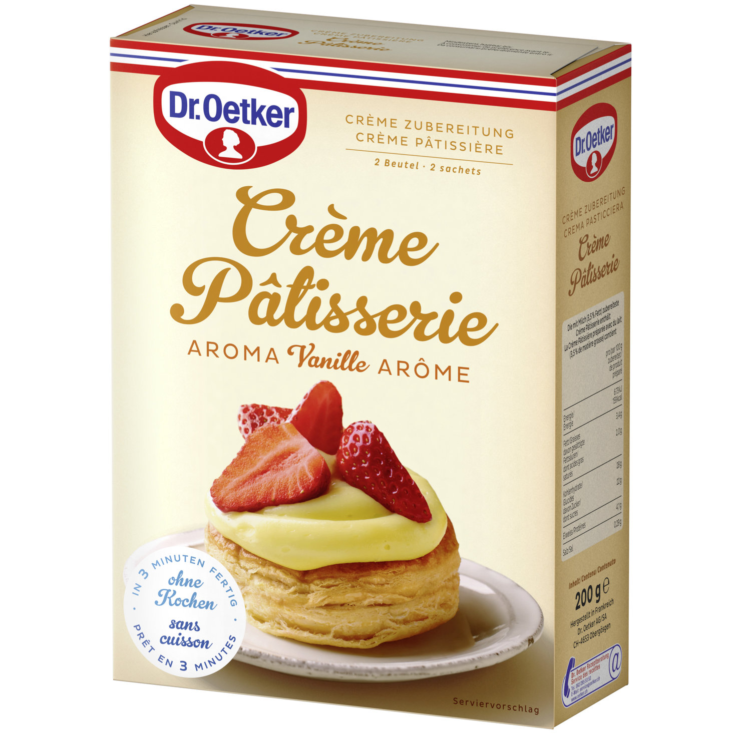 Dr. Oetker Crème Pâtisserie