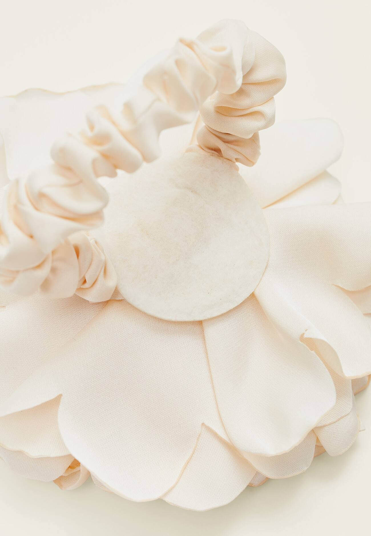 Maxi scrunchie de flor