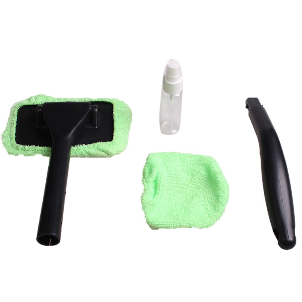 (44cm) Auto Windschutzscheiben Reiniger Set (Mikrofaser-Tuch   30ml Sprühflasche)