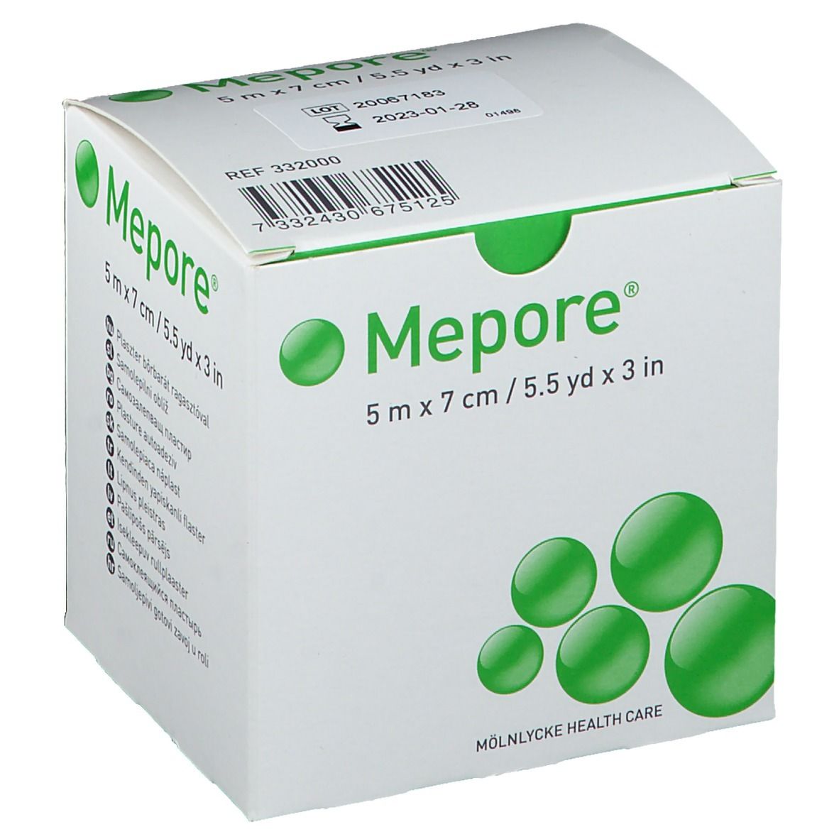 Mepore® 5m x 7m Wundschnellverband
