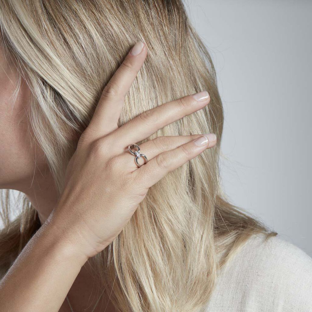 Bague Colas Argent Oxyde De Zirconium