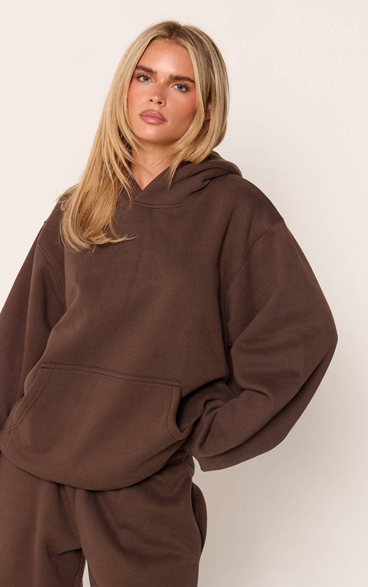 Chocolat Sweat À Casynthétiqueche Oversize Petite Taille