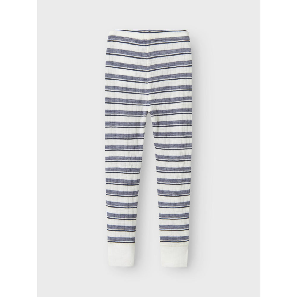 Køb Name It Folkstone Gray Snow White Nmmwang Uld Needle Long Johns Noos