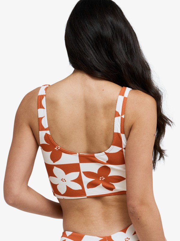 Hazy Days Tank Top Haut de bikini tank Orange Femme