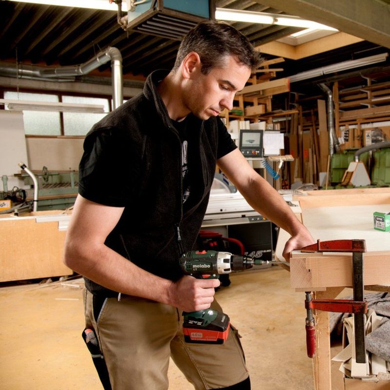 Metabo - BS 18 LT Basic - Accuboormachine - Rood - Kunststof