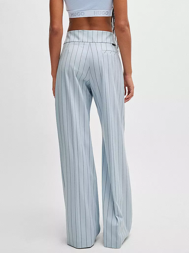 HUGO Marlenehose HASMALLA hellblau