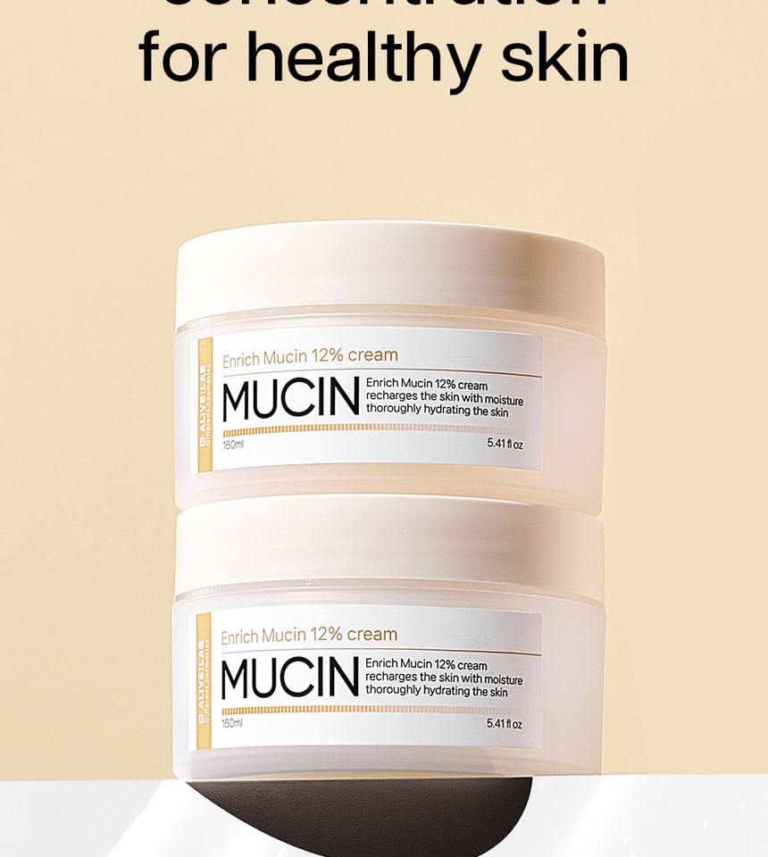 ALIVE:LAB - Enrich Mucin 12% Crème