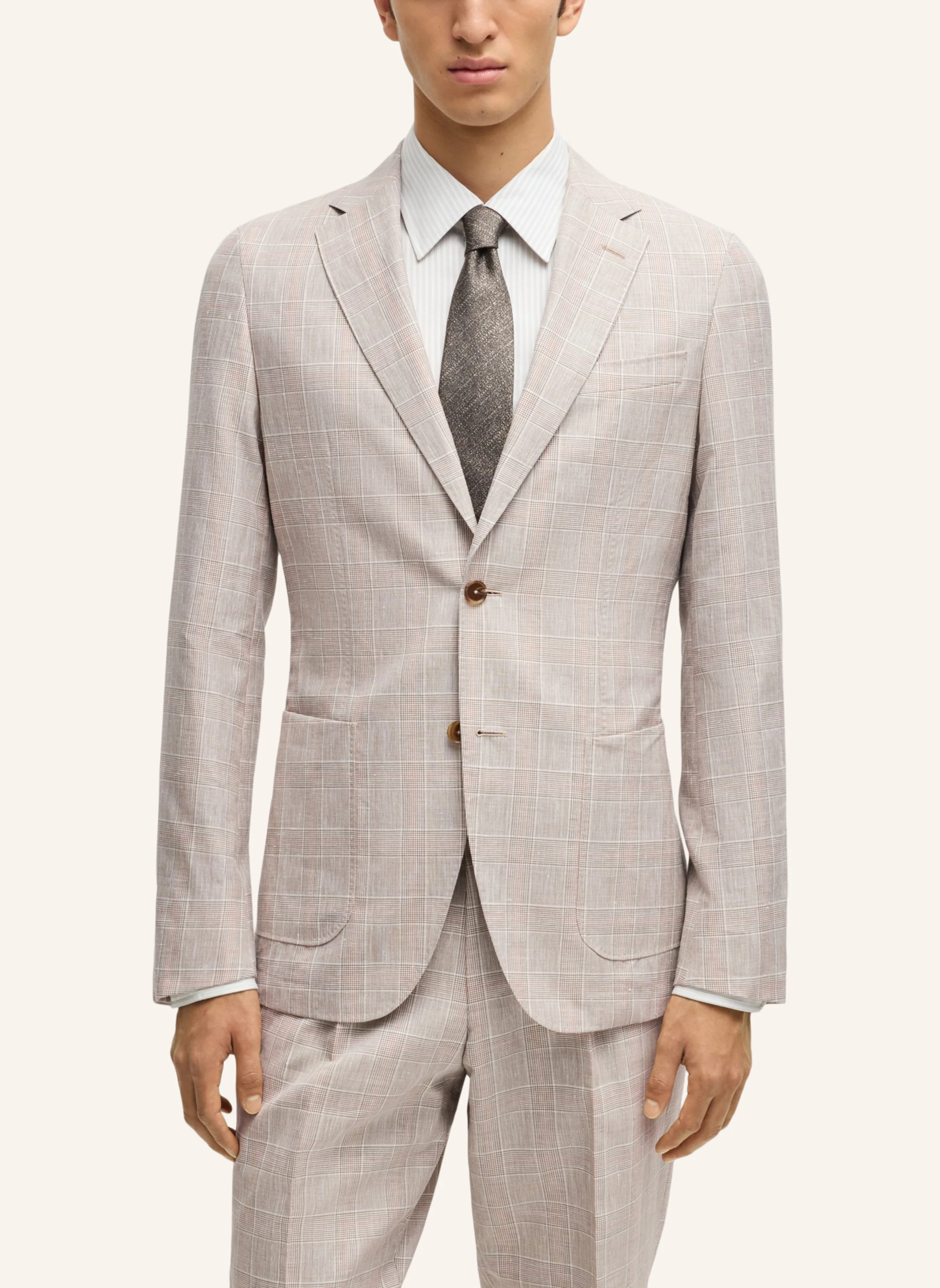 BOSS Business Anzug L-HESTON-2PCS-241 Slim Fit