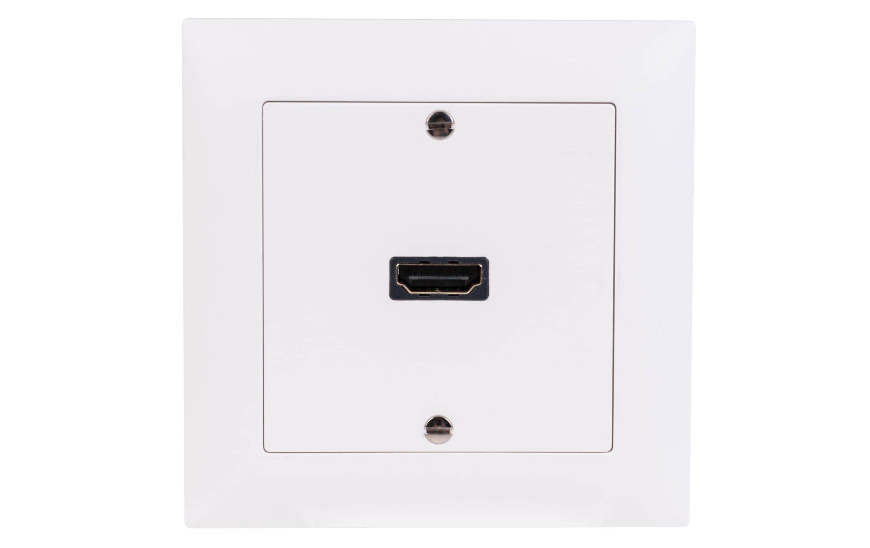 Anschlussdose UP EDIZIOdue HDMI1x HDMI-Durchführung (f/f)