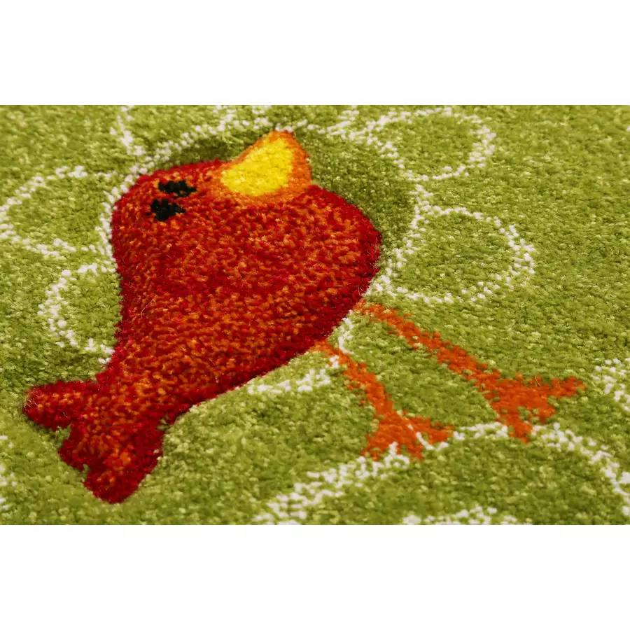 Sigikid Kinderteppich Crocodile hellgrün