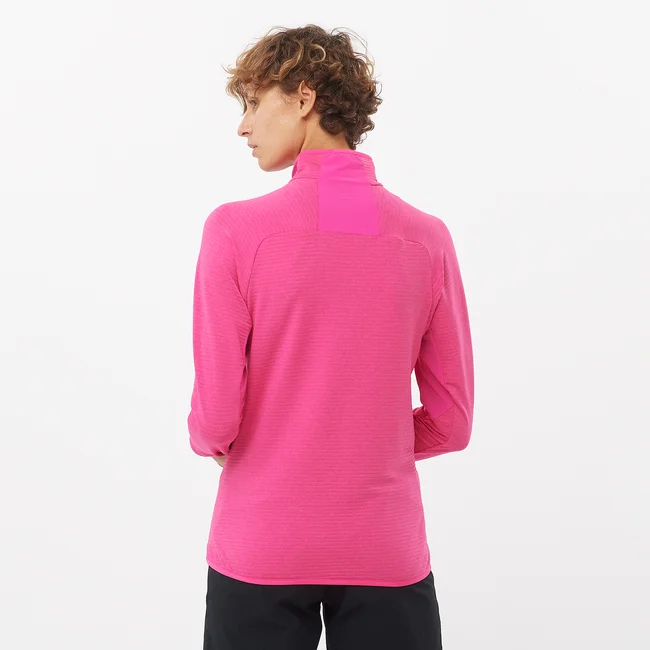 ESSENTIAL LIGHTWARM  Midlayer-Jacke mit halbem Reißverschluss Damen